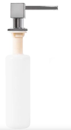 Rea szögletes alakú mosogatószer adagoló, króm BAT-05011