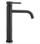Rea Shila kerámia mosdótál 46,5x31 cm,matt fekete csapteleppel és Click-Clack leeresztővel KPL-09997
