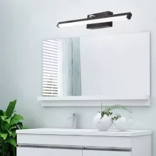   Toolight falra szerelhető LED lámpa 50 cm, fekete OSW-05003