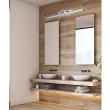 Toolight falra szerelhető LED lámpa 55 cm, króm OSW-08432