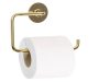 Tutumi 1 ágú falra szerelhető WC papír tartó, arany REA-77088