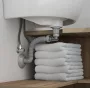 Rea Flow univerzális mosdószifon click-clack leeresztővel, króm kivitelben