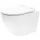 Rea Carter Rimless fali WC csésze 37x49 cm mélyöblítéssel, Duroplast ülőkével, fényes fehér REA-C1400