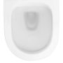 Rea Carlo perem nélküli fali WC csésze 37x49,5 cm mélyöblítéssel, fehér REA-C2760