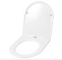 Rea Flat Soft Close Duroplast WC ülőke 36x42,5 cm, fehér REA-C6001