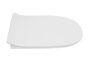 Rea Flat lassan csukódó Duroplast WC ülőke 45x36 cm, fehér REA-C6002