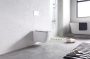 Rea Martin perem nélküli fali WC csésze 36,5x51 cm mélyöblítéssel, fehér REA-C8006