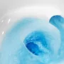 Rea Carlo fali kerámia WC csésze tornádo Rimless technológiával és ülőkével, fehér REA-C8770