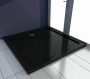 Rea Savoy akril zuhanytálca 80x100 cm, fekete REA-K4087