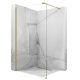 Rea Aero Walk-in zuhanyfal 100x195 cm átlátszó üveg, csiszolt arany REA-K4701