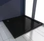 Rea Savoy akril zuhanytálca 90x90 cm szifonnal, fekete REA-K4803