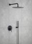 Rea Lungo rejtett zuhanyrendszer, matt fekete REA-P4100