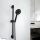 Tutumi fém zuhanyoszlop kézizuhany tartóval 70 cm, fekete REA-P5983