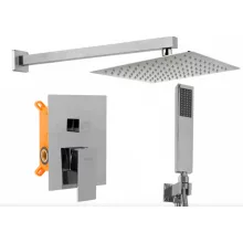   Rea Fenix egykaros rejtett zuhanyrendszer boxal, króm REA-P8451