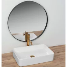   Rea Avia pultra ültethető kerámia mosdótál 51x34,5 cm, fehér REA-U0840