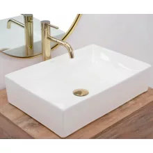   Rea Inga pultra tehető kerámia mosdótál 51x34,5 cm, fehér REA-U1022
