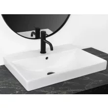   Rea Mandy beépíthető kerámia mosdótál 60x46 cm, fehér REA-U3326