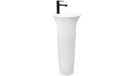 Rea Hope szabadon álló kerámia mosdó 40 cm, fehér REA-U4120
