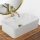 Rea Berta pultra ültethető kerámia mosdótál 48,5x30,5 cm, fehér REA-U5098
