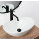 Rea Royal Mini kerámia mosdótál 47x30 cm, fehér REA-U6507