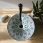 Rea Mandala Pultra szerelhető kerámia mosdótál 40 cm, mintás REA-U7502