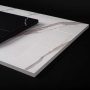 Rea Cleo Shiny pultra tehető kerámia mosdótál 61x41 cm, fényes kőminta REA-U9656