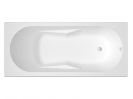 Riho Lazy beépíthető jobbos akril kád 170x75 cm beépített kartámaszokkal magasfényű fehér B079001005