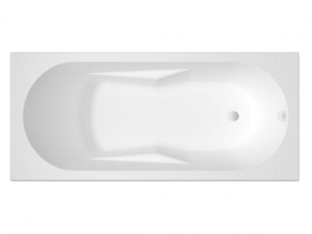 Riho Lazy beépíthető akril kád 180x80 cm beépített kartámaszokkal magasfényű fehér B082001005