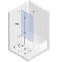 Riho Scandic NXT X109 kádparaván átlátszó üveg 85X150 cm krómozott zsanérokkal jobbos kivitel G001144120
