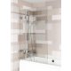 Riho Scandic NXT X109V kádparaván átlátszó üveg 100X150 cm krómozott zsanérokkal jobbos kivitel G001158120