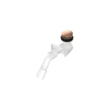  Roca Aqua kádszifon Click-Clack leeresztővel, rose arany A24L5810RG