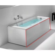   Roca előlap 170x56 cm Tazia és Nolah akril kádakhoz, fehér A259923000