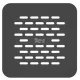 Roca Terran-N Brick lefolyó rács, onyx A276514640