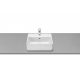 Roca The Gap Square pultra ültethető mosdó 42x39 túlfolyóval A3270MM000