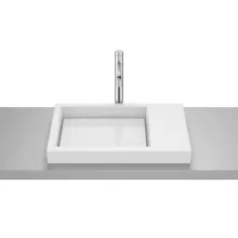   Roca Horizon pultra építhető kerámia mosdó 60x38 cm túlfolyó nélkül, fehér A32727500B
