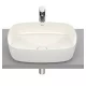 Roca Inspira Soft Fineceramic mosdótál 50x37 Bézs A327500650