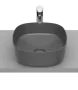 Roca Inspira Fineceramic mosdótál 37x37 Onyx színű A327502640