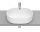 Roca Inpira Round pultra ültethető FineCeramic mosdótál 50x37 cm, Matt fehér A327520620