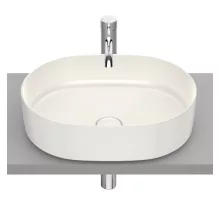   Roca Inpira Round pultra ültethető FineCeramic mosdótál 50x37 cm, Bézs színű A327520650