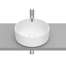   Roca Inspira Round FineCeramic mosdótál R37x14, matt fehér A327523620