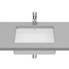   Roca Inspira Square mosdópult alá építhető FineCeramic mosdó 49,5x39 cm, fehér A327536000