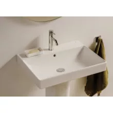   Roca Ona FineCeramic fali mosdó túlfolyóval 60x46 cm, fehér A327686000