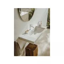   Roca Ona FineCeramic mosdó 100x46 cm, integrált pakolófelülettel, fehér A32768A000