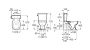Roca Carmen WC tartály alsó bekötéssel, fehér A3410A1000