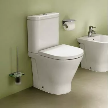 Roca The Gap Round perem nélküli kompakt monoblokk WC csésze A3420N7000