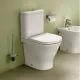 Roca The Gap Round perem nélküli kompakt monoblokk WC csésze A3420N7000