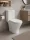 Roca The Gap Round monoblokkos Rimless WC csésze fehér A3420N8000