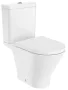 Roca The Gap Round monoblokkos Rimless WC csésze fehér A3420N8000