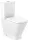 Roca The Gap Square kerámia monoblokk WC csésze, fehér A3421AC000