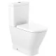 Roca The Gap Square kerámia monoblokk WC csésze, fehér A3421AC000